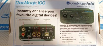 Konwenter cyfrowo-analogowy Cambridge Audio DacMagic 100 - obrazek 5