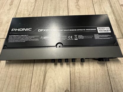 PHONIC Multi Efekt Processor DFX 2000 - obrazek 3