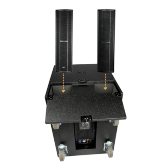 V-TONE BOOSTER profesjonalny aktywny słupkowy system nagłośnienia 760W RMS