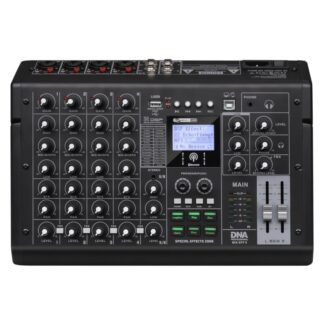 DNA MIX-EFF 6 analogowy mikser dźwięku 6 kanałów USB MP3 Bluetooth Phantom +48V DSP EQ efekty dźwiękowe